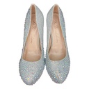 Tacones Blossom Plateados
