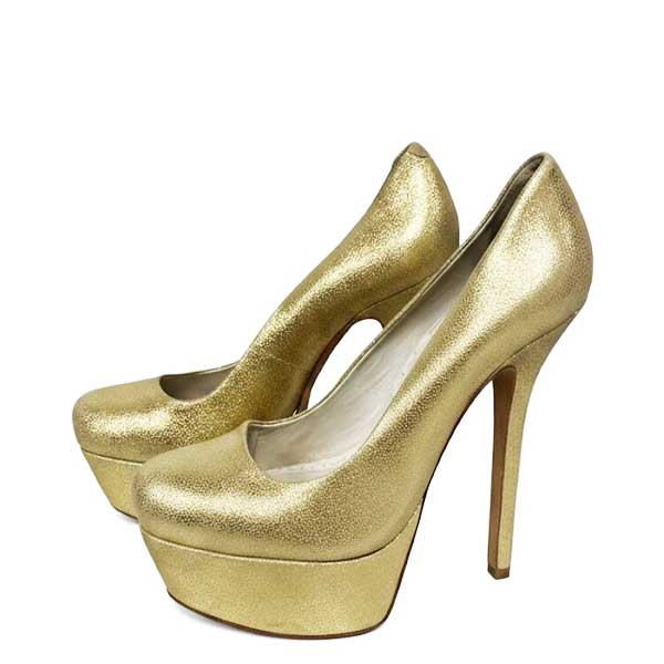 Tacones Stacey Bendet Dorados