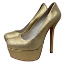 Tacones Stacey Bendet Dorados