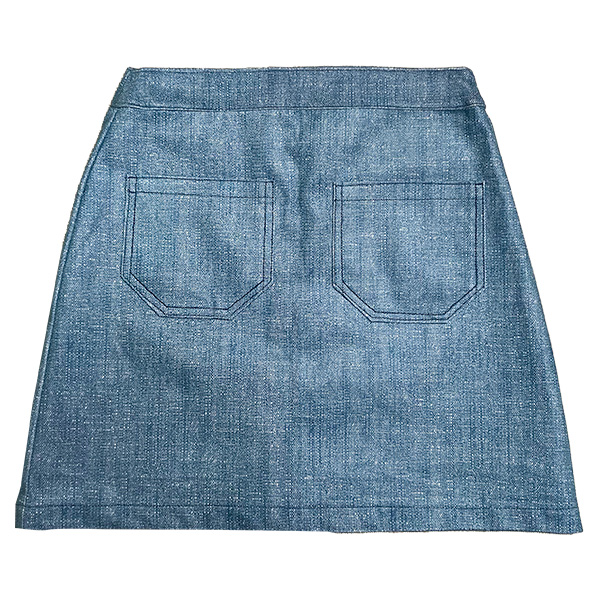 Falda Azul- S