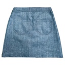 Falda Azul- S