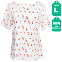 Blusa Charter Club Estampado- L