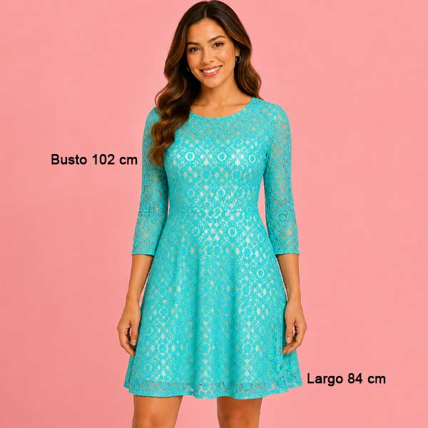 Vestido Aquamarine Forever21 - L