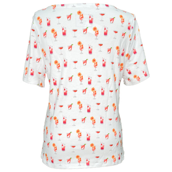 Blusa Charter Club Estampado- L