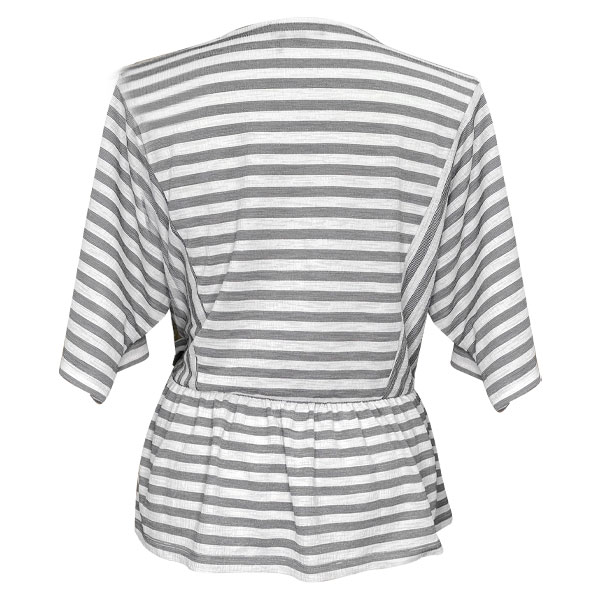 Blusa DKNY Rayas- L