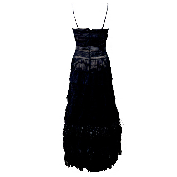 Vestido BCBG Plumas de Ganso - 8