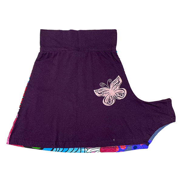 Falda Desigual Estampado- 9/10