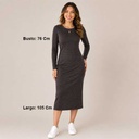 Vestido Cuadros Zara - S
