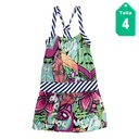 Vestido Desigual Estampado- 4