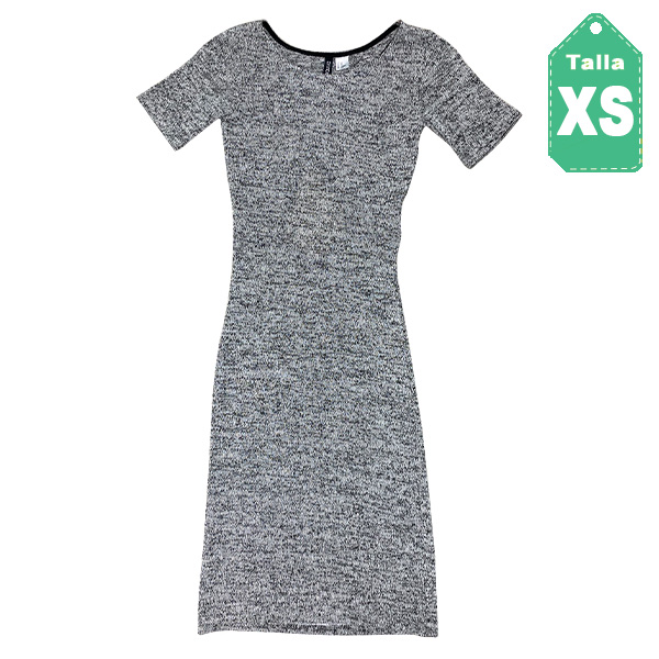 Vestido Divided  Gris- XS