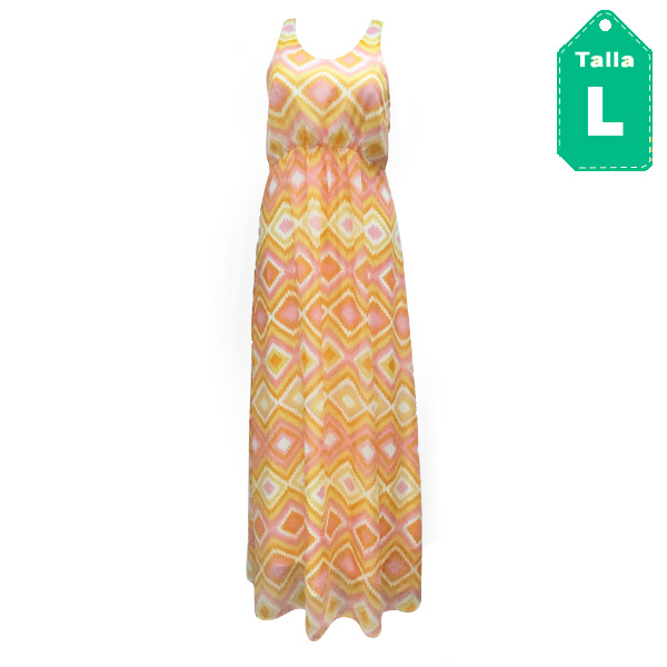 Vestido BarIII Estampado- L