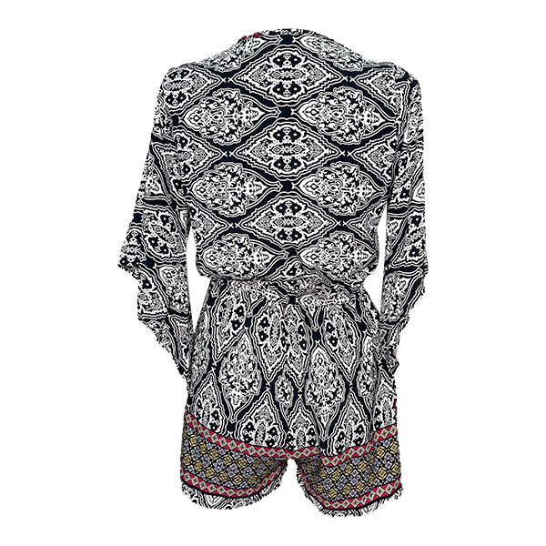 Jumper Papaya Estampado- L