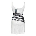 Vestido Bebe Blanco y Negro- M