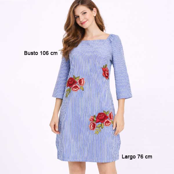 Vestido Exotik Rayas