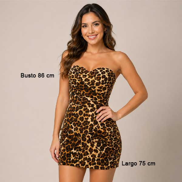 Vestido Express Leopardo - 8