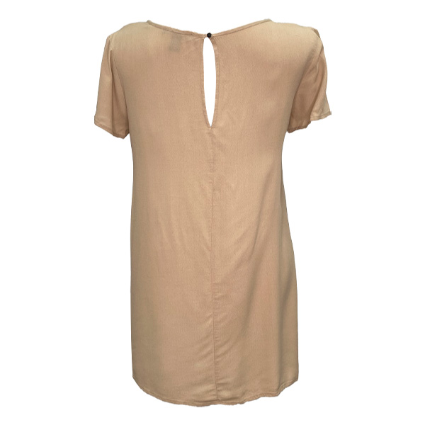 Vestido Forever21 Nude- M