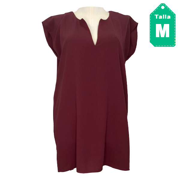 Vestido Forever21 Vino- M