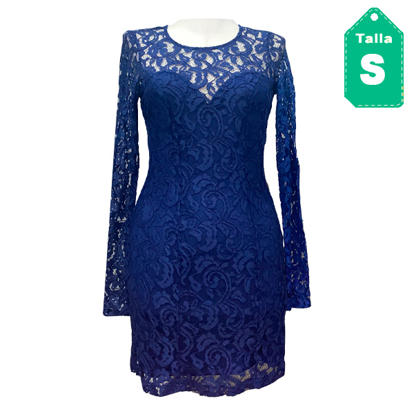 Vestido HyM Azul Marino- S