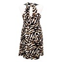 Vestido Jonathan Z. Animal Print- XL