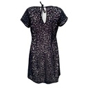 Vestido Loft Negro y Nude- L