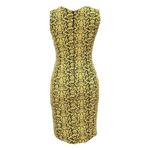 Vestido Niki Biki Amarillo y Negro- M