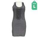 Vestido Nikibiki Gris y Negro- L