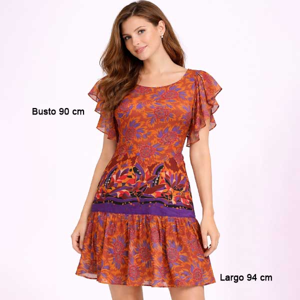 Vestido Mango Suit Estampado