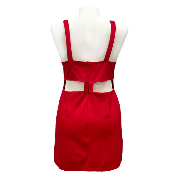 Vestido Jennifer Lopez Rojo- M