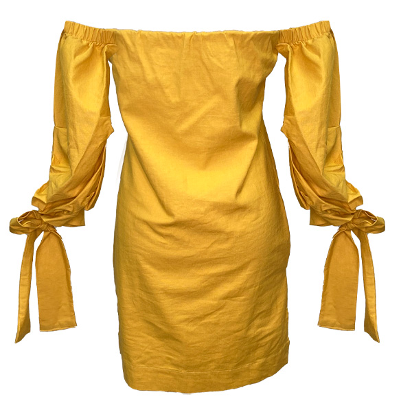 Vestido Maria Lola Mostaza- L