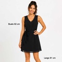 Vestido Naked Zebra Negro - S
