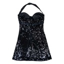 Vestido Orange Negro- L