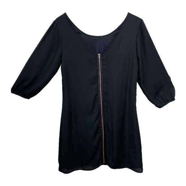 Vestido Peach Love Negro - M