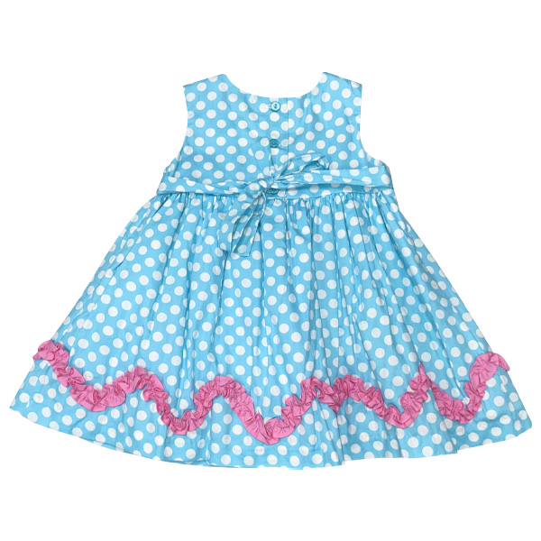 Vestido Rare Editions Lunares- 12M