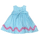 Vestido Rare Editions Lunares- 12M