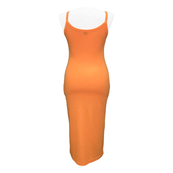 Vestido Shein Naranja- S