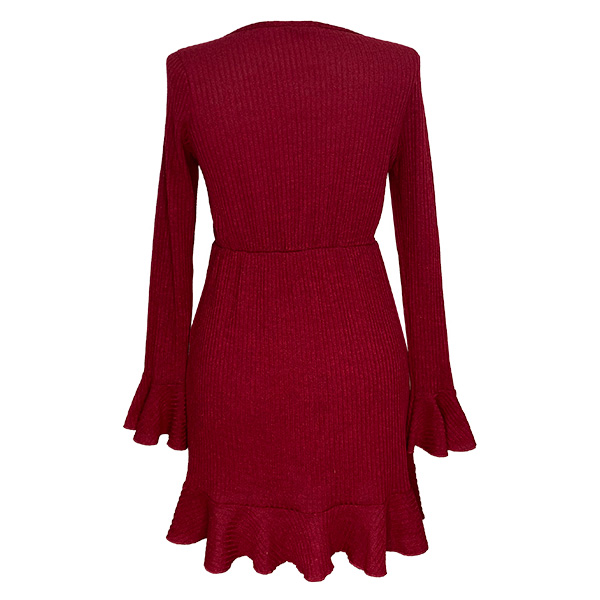Vestido Shein Vinotinto- L