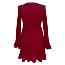 Vestido Shein Vinotinto- L