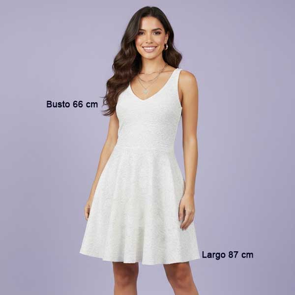 Vestido Silence Noise Blanco- XS