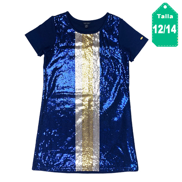 Vestido Tommy Hilfiger Lentejuelas- 12/14