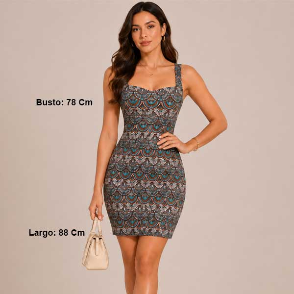 Vestido Zara Aquamarine - S