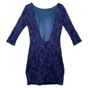 Vestido Zara Azul - M