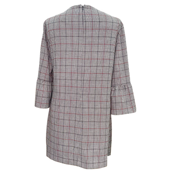 Vestido Zara Cuadros- L
