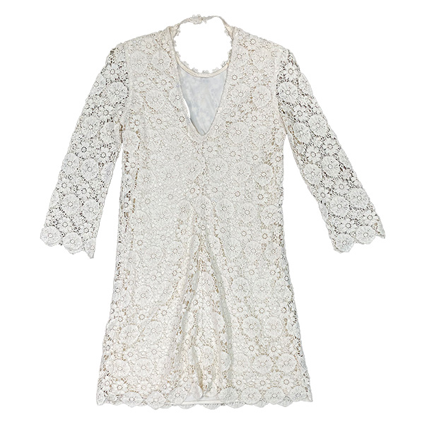 Vestido Zara Encaje- XS
