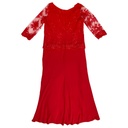Vestido de Gala Rojo- Plus Size