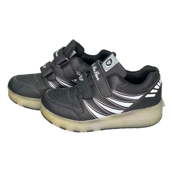 Zapatos Tipo Patin Fashion Negro- 38