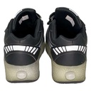 Zapatos Tipo Patin Fashion Negro- 38