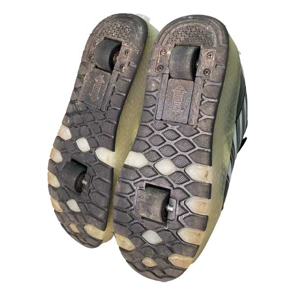 Zapatos Tipo Patin Fashion Negro- 38