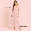 Vestido Rosado Forever21 - S
