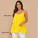 Blusa Double Zero Amarilla - S