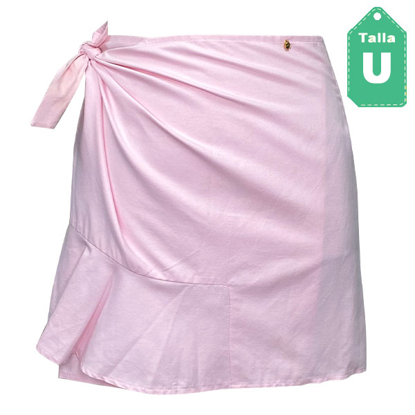 Falda Tiempo Rosa- Unica